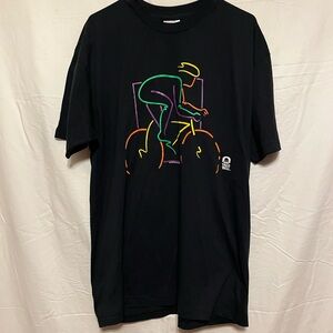 1990 Taco Bell Cycling Graphic Tee - Size XL